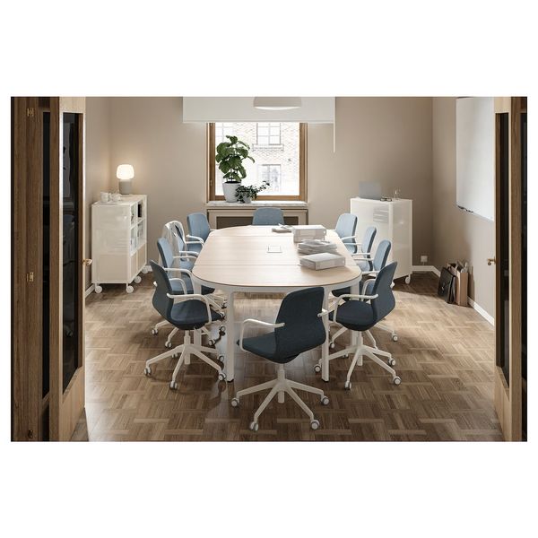 LÅNGFJÄLL Рабочий стул с подлокотниками - фото 4