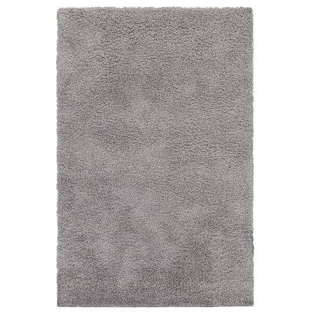 ÄRENDE ЭРЕНДЕ Ковер, длинный ворс - серый 160x230 см
