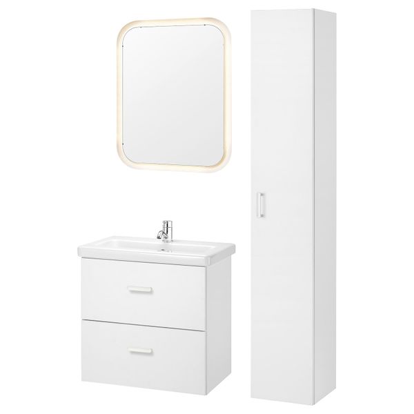 IKEA в интерьере ванной