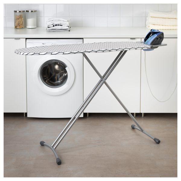 Гладильная доска ДЭНКА (120x37 см) - схема-чертеж с размерами