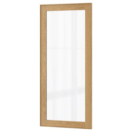 Стеклянная дверь ЭКЕСТАД, дуб