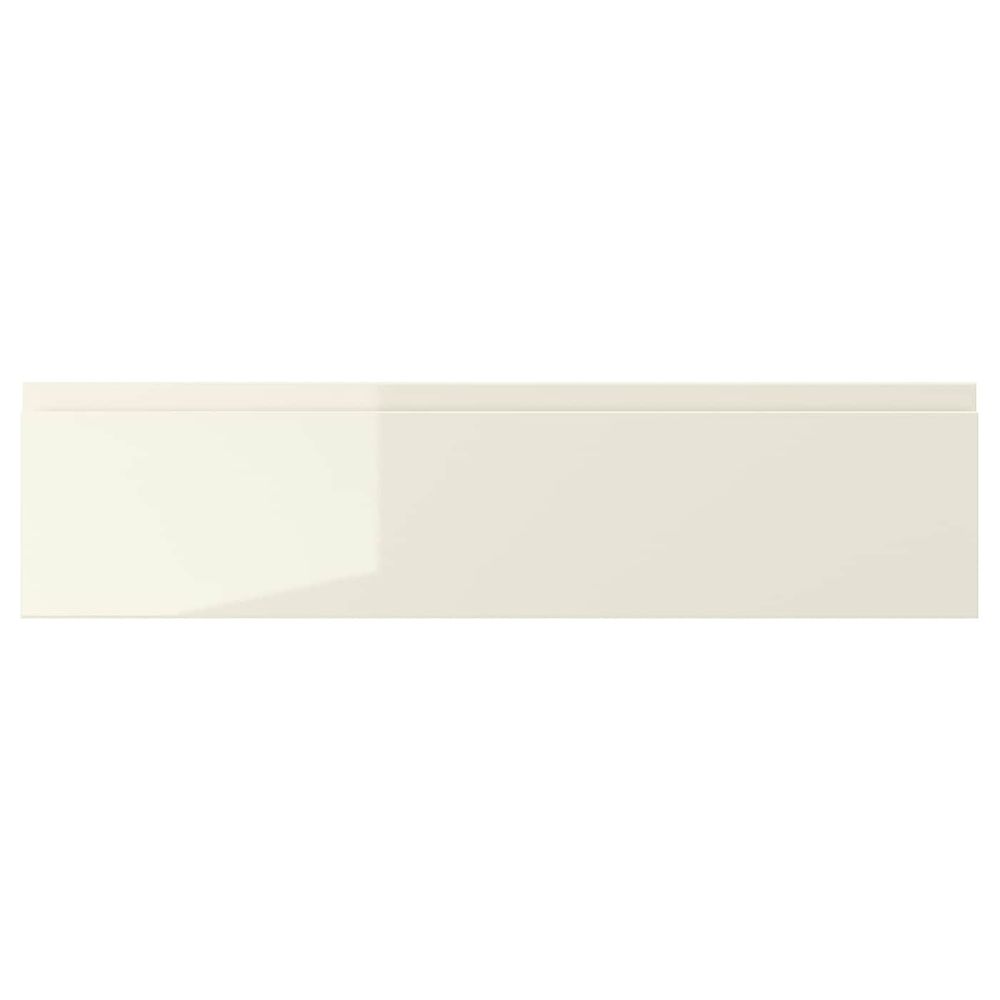 Фронтальная панель ящика, глянцевый светло-бежевый 80x20 см IKEA VOXTORP ВОКСТОРП 003.674.33 - фото 1