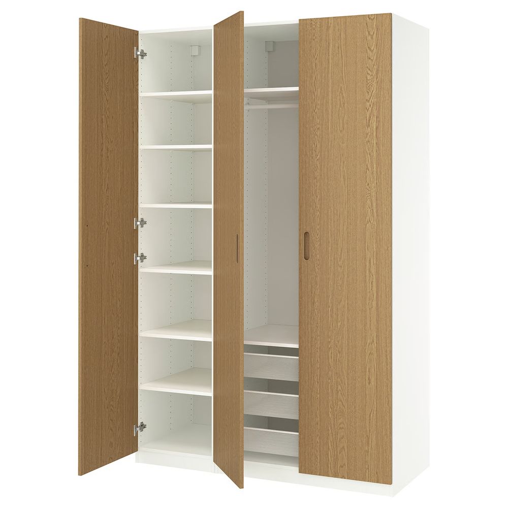 IKEA, вид спереди - схема-чертеж с размерами