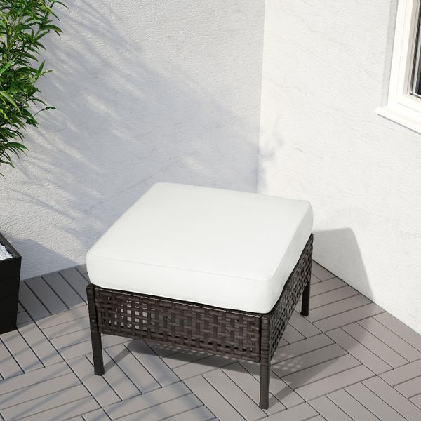 Садовый табурет, черно-коричневый IKEA KUNGSHOLMEN КУНГСХОЛЬМЕН 403.761.24 - фото 4