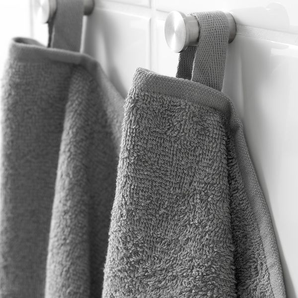 Банное полотенце, классический серый, 70x140 см IKEA ГЭРЕН 803.645.67 - фото 6