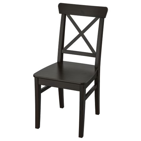Стул, коричнево-чёрный IKEA INGOLF ИНГОЛЬФLF ИНГОЛЬФ 602.178.22