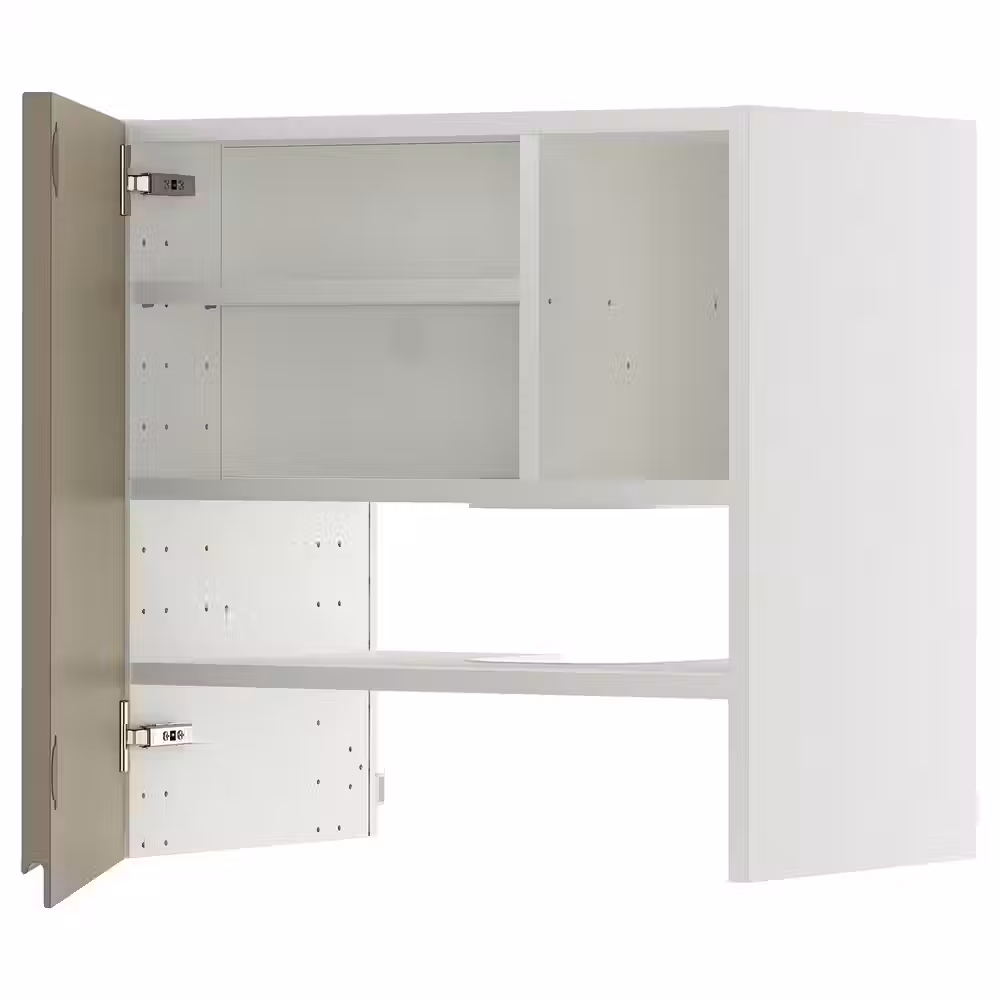 METOD Навесной шкаф д/вытяжки/полка/дверь - фото 1