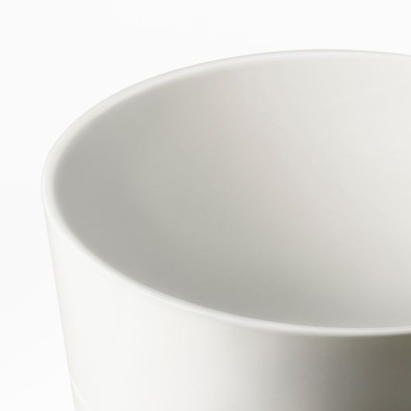 Кашпо, 24 см, белый IKEA MUSKOT 103.081.98 - фото 6