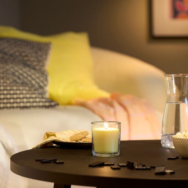 LOTSFÅGEL ЛОТСФОГЕЛЬ Ароматическая свеча в стакане - фото 2