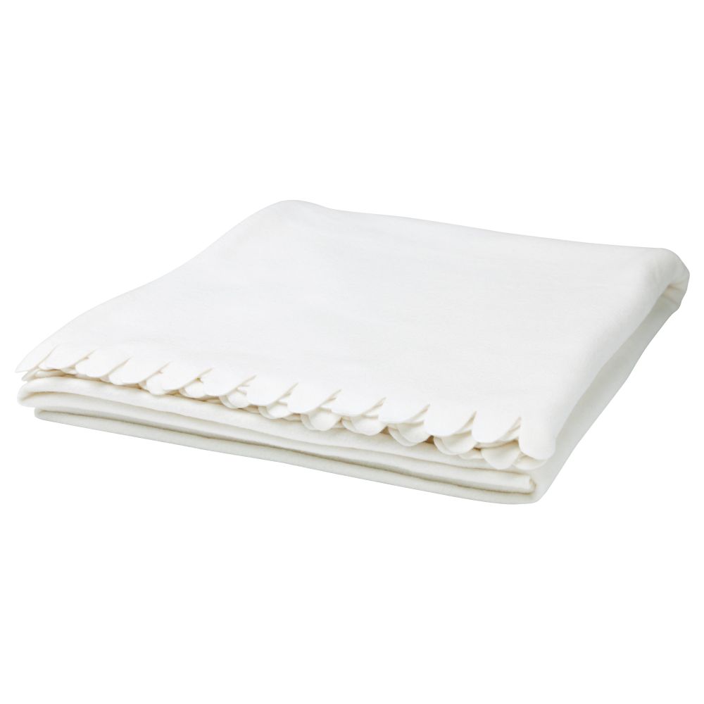 Плед ПОЛАРВИДЕ, белый (130x170 см) - фото 1