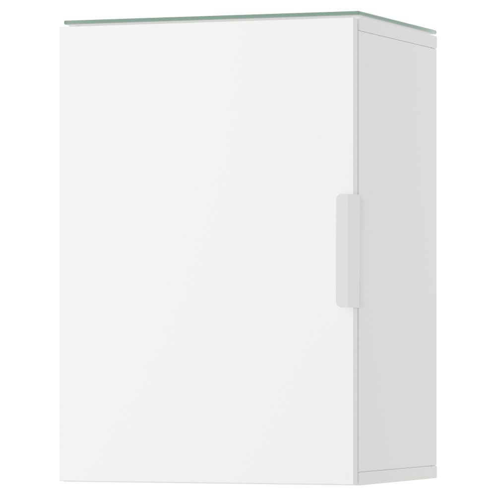Навесной шкаф с 1 дверцей, 40x32x58 см, белый IKEA GODMORGON ГОДМОРГОН 003.304.30 - фото 1