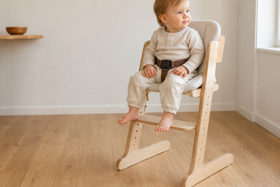 Стульчик IKEA LANGUR: трансформер high chair в junior, берёза и полипропилен