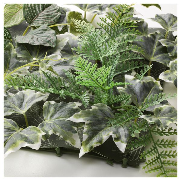 Растение искусственное ФЕЙКА, настенный, д/дома/улицы зеленый (26x26 см) - фото 5