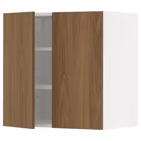 METOD Навесной шкаф с полками/2дверцы