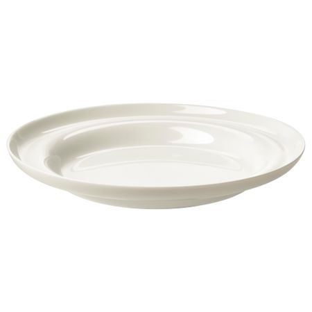 Тарелка ИКЕА ПС 2017, белый (25 см)