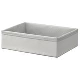 BAXNA Органайзер - серый/белый 26x34x10 см