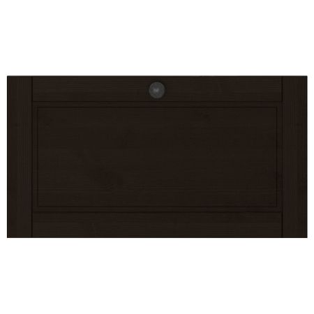 Фронтальная панель ящика СТУВА БЕТСАД, черно-коричневый (60x32 см)
