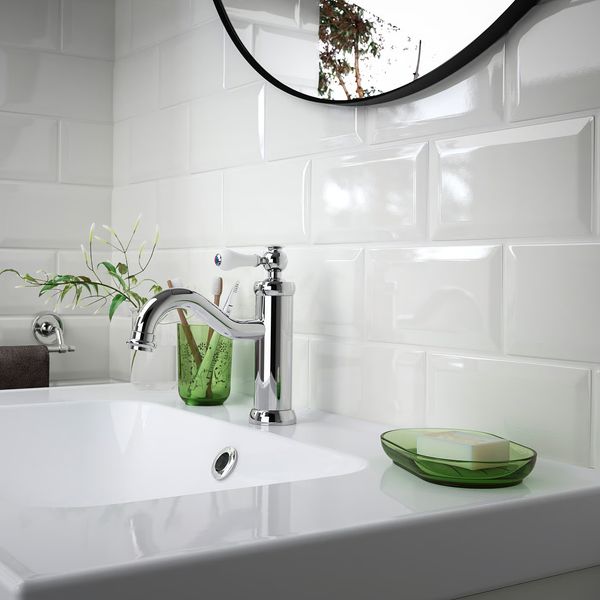 IKEA в интерьере ванной - схема-чертеж с размерами