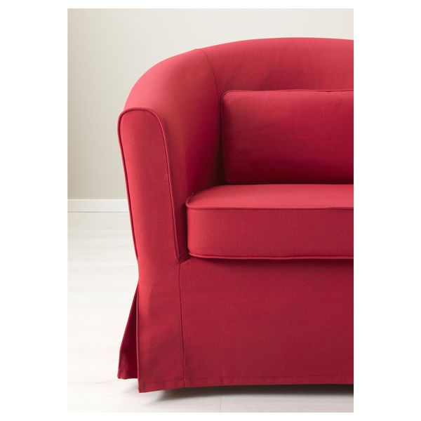 Кресло ТУЛЬСТА, Нордвалла красный - схема-чертеж с размерами