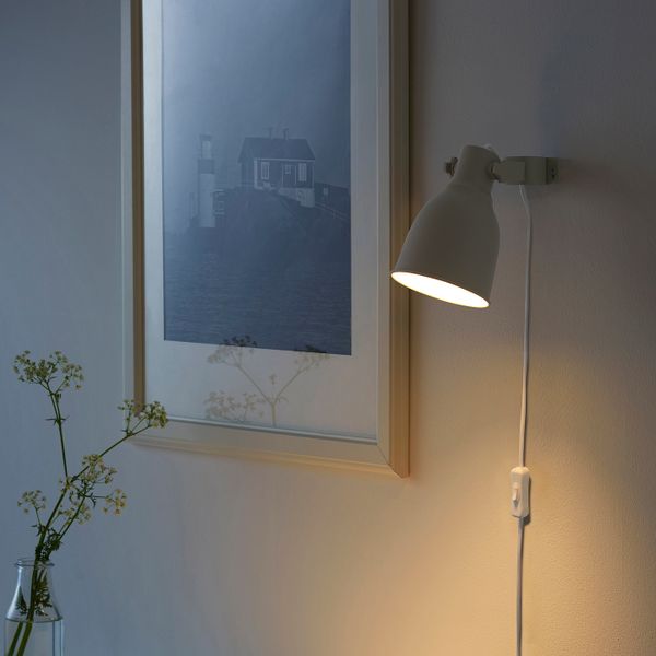 Настенный софит, лампа с зажимом, бежевый IKEA ХЕКТАР 204.332.67 - фото 5