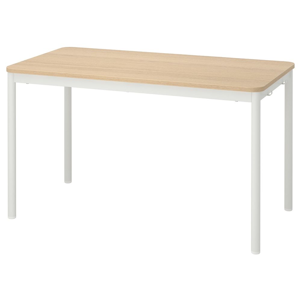 Стол, дубовый шпон, беленый/белый 130x70 см IKEA TOMMARYD ТОММАРЮД 293.875.10 - фото 1