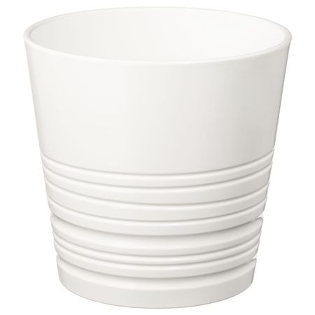 Кашпо, белый 15 см IKEA MUSKOT МУСКОТ 103.781.91