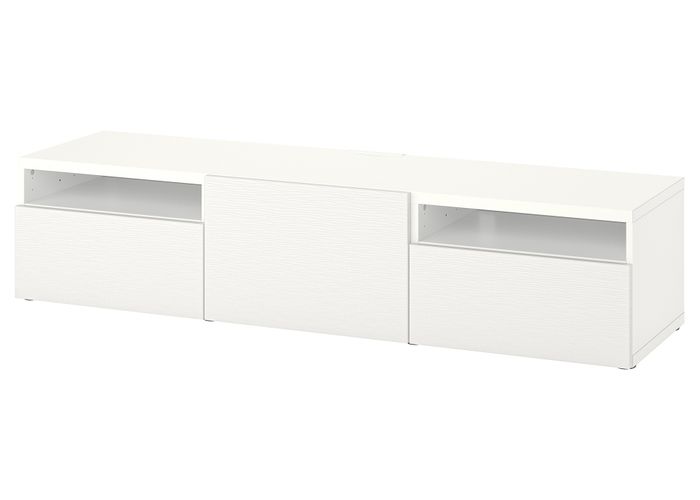 Тумба под ТВ с ящиками и дверцей, 180x42x39 cm IKEA BESTÅ БЕСТО 094.358.90