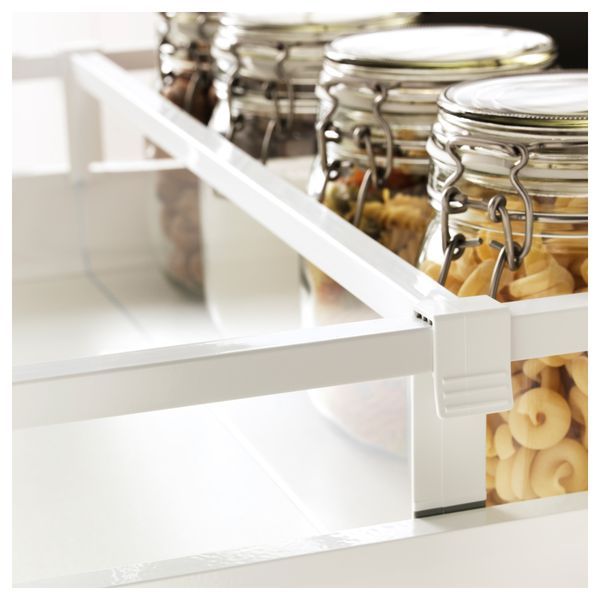 Разделитель для среднего ящика МАКСИМЕРА, белый, прозрачный - фото 2