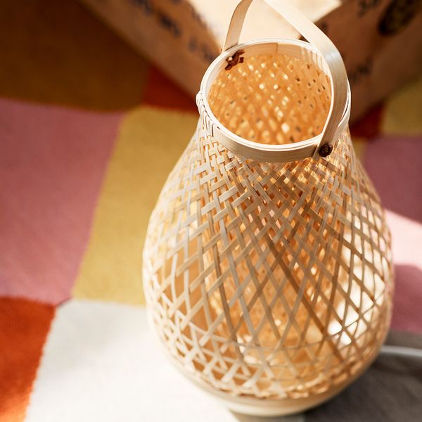 Лампа настольная, бамбук/ручная работа 36 см IKEA MISTERHULT МИСТЕРГУЛЬТ 604.376.35 - фото 6