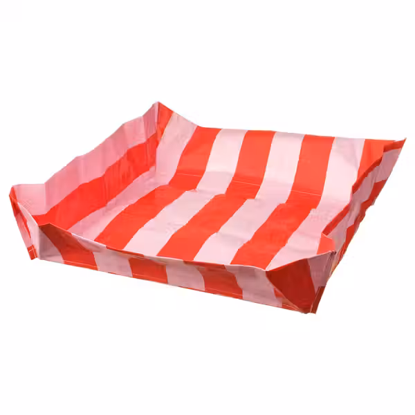 DOFTRIPS Коврик для посадки растений - в полоску розовый/ярко-красный - фото 1