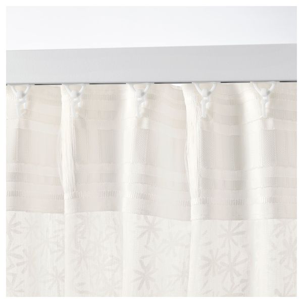 Гардины, 1 пара БРИГИТ, белый, белый (145x300 см) - фото 3