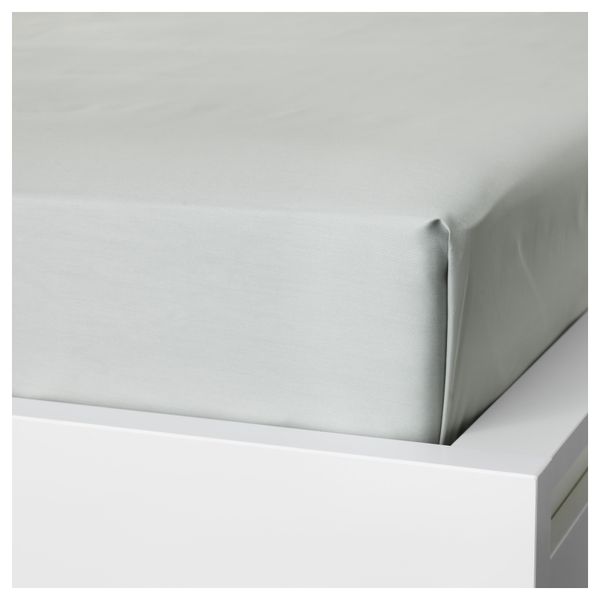 Простыня НАТТЭСМИН, светло-серый - фото 2