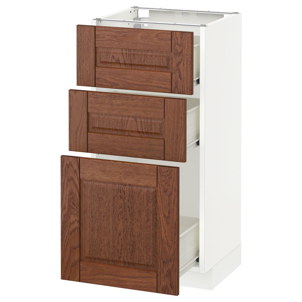 IKEA, вид спереди - схема-чертеж с размерами