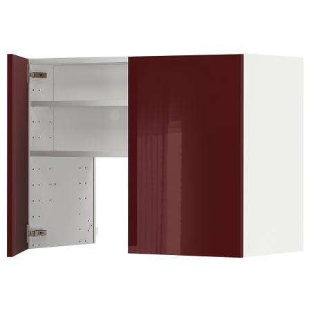 Навесной шкаф для вытяжки, полка, дверь IKEA METOD МЕТОД 595.043.91