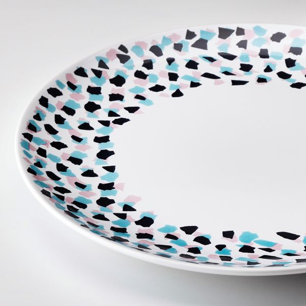 Тарелка, с рисунком 27 см IKEA ФРАМКЭЛЛА 004.200.77 - фото 2