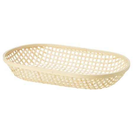 Корзина для хлеба, бамбук 36x22 см IKEA KLYFTA КЛЮФТА 504.557.00