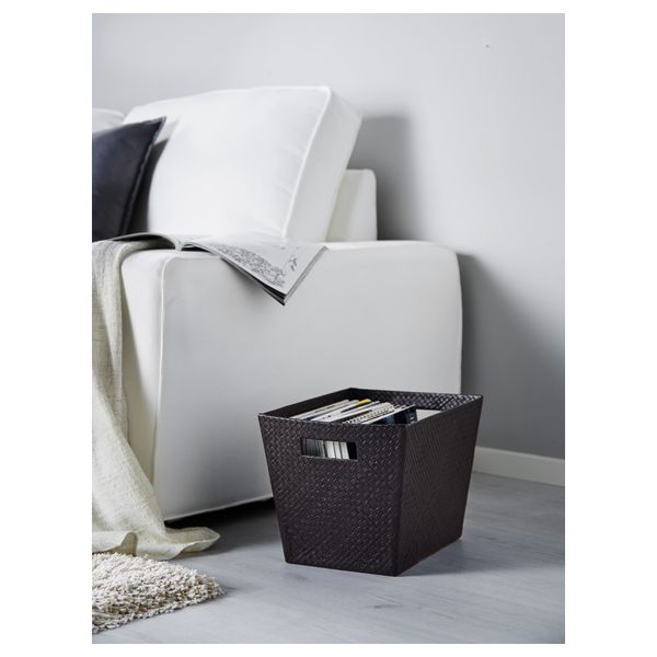 Корзина БЛАДИС, черный (27x35x25 см) - фото 2