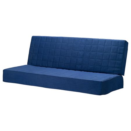 Пенополиуретановый матрас с чехлом, Шифтебу синий IKEA BEDDINGE БЕДИНГЕ 604.513.44