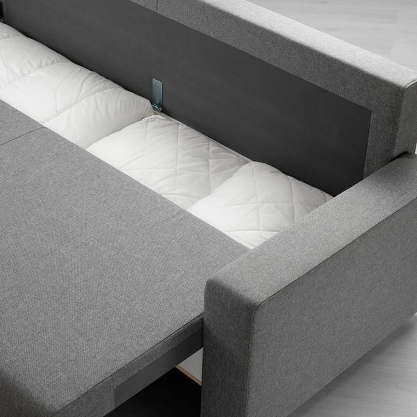 3-местный диван-кровать, Рудорна светло-серый IKEA GIMMARP ГИММАРП 904.472.99 - фото 6