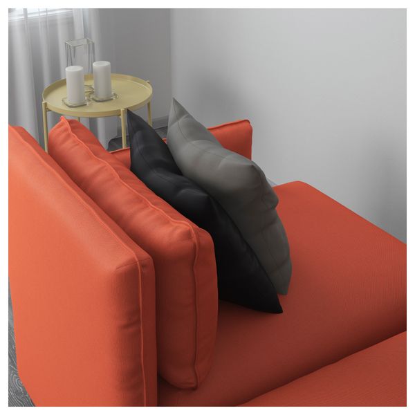 3-местный диван ВАЛЛЕНТУНА, Оррста оранжевый - фото 3