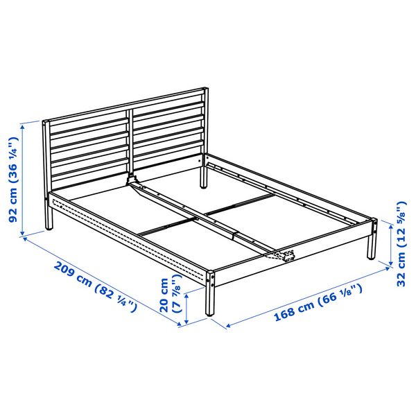 IKEA, дополнительный ракурс - схема-чертеж с размерами