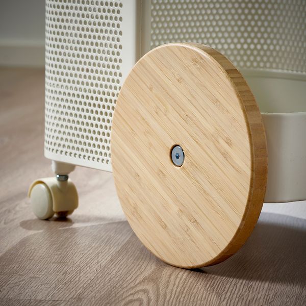 Тележка, белый, 42x39x65 см IKEA DAJLIEN 305.572.62 - фото 3