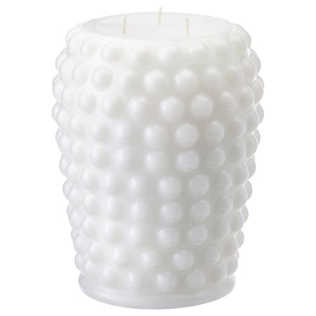 Неароматическая свеча формовая, 3 фитиля, белый 19 см IKEA FRAMBRINGA ФРАМБРИНГА 304.881.79