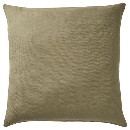 Чехол на подушку, светлый серо-зеленый 50x50 см IKEA PRAKTSALVIA ПРАКТСАЛЬВИА 305.115.80