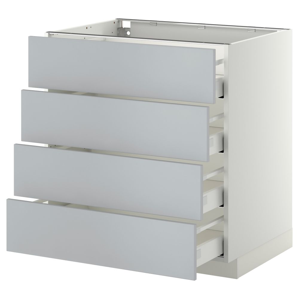 IKEA, вид спереди - схема-чертеж с размерами