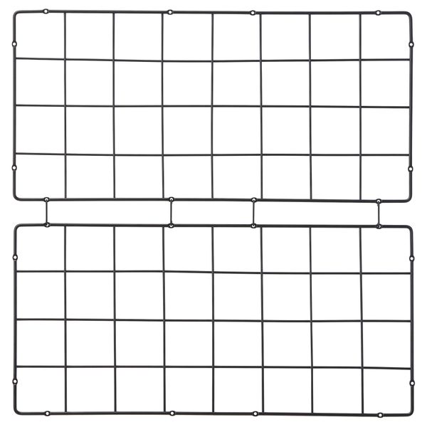 Шпалера БАРСЭ, квадраты, черный (36x75 см) - фото 1