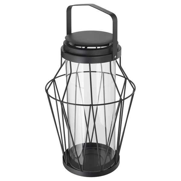 Фонарь для/формов свечи,д/дома/улицы СОММАР 2018, черный (40 см) - фото 1