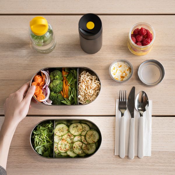 Бутылка для воды, прозрачное стекло, желтый, 0.5 л IKEA FORMSKÖN ФОРМСКЁН 704.972.28 - фото 8