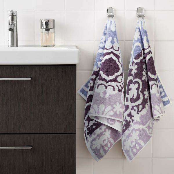 Полотенце, сиреневый 50x100 см IKEA БЛЭДЬЕН 304.299.05 - фото 5