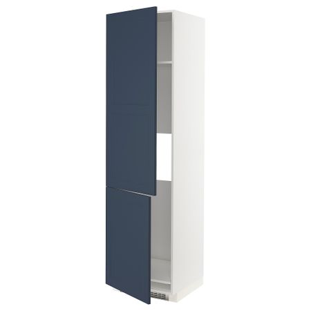 Высокий шкаф для холодильник, морозилки, 2дверцы IKEA METOD МЕТОД 894.028.76